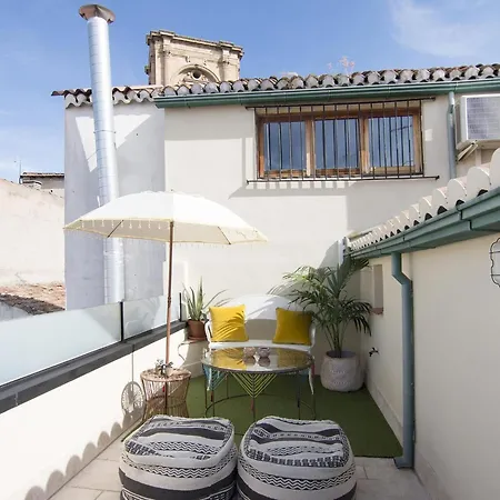 Cathedral Cozy Penthouse Granada